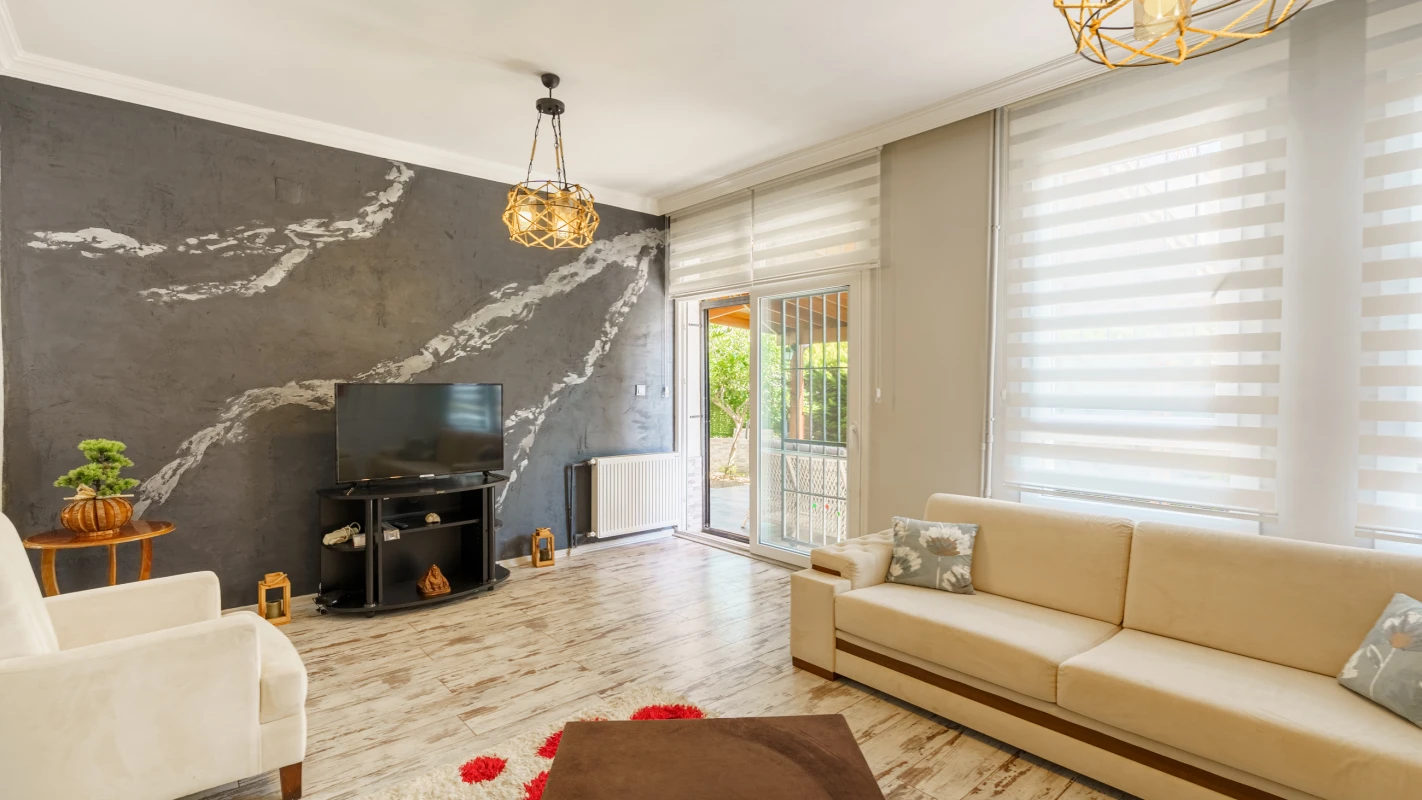 villa keyif oturma odası