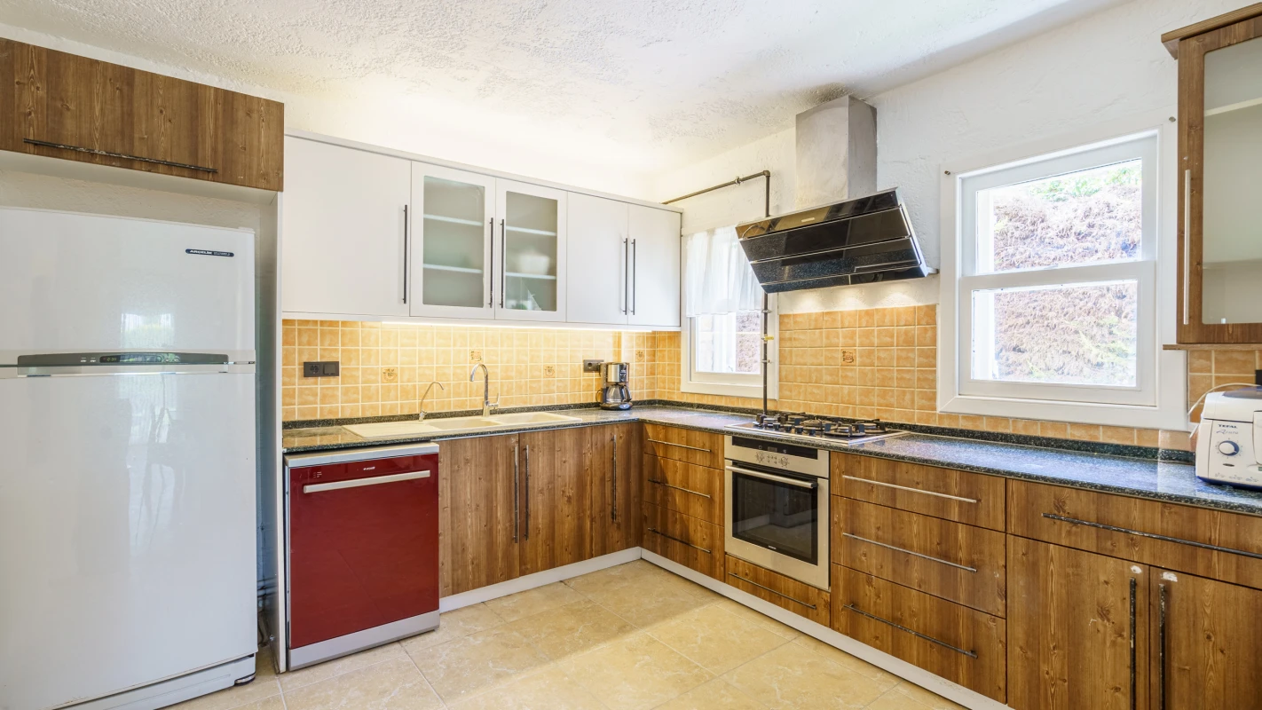 tam donanımlı mutfak