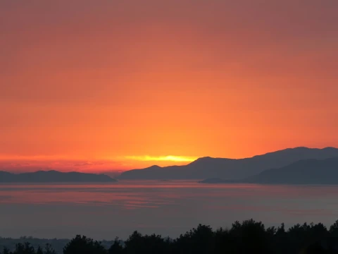 sunset at sogucak