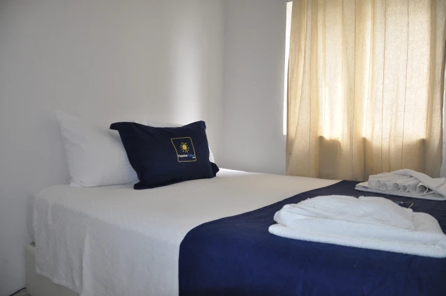 villa plaj yatak odası