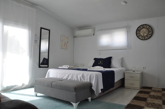 villa plaj yatak odası